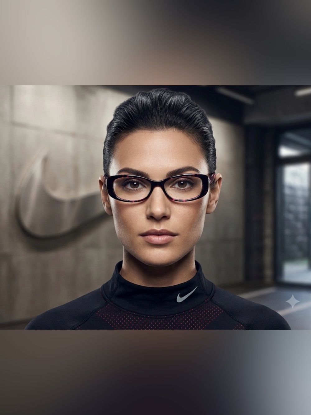 Authentic New Nike designer prescription eyeglasses frames Display